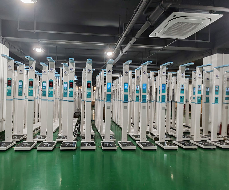 上禾便攜式身高體重秤，機(jī)身可折疊